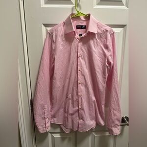 Mens J. Ferrar Long Sleeve Button Down Dress Shirt